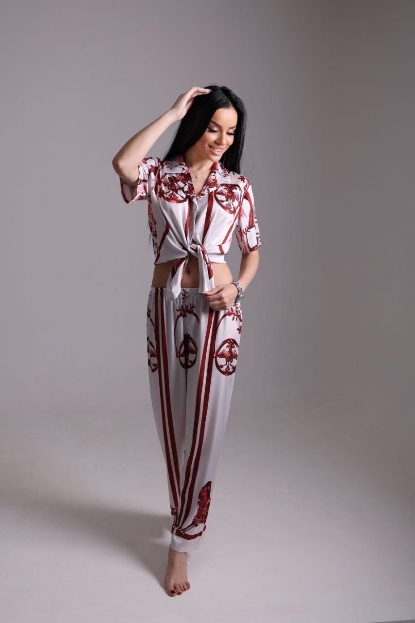 костюм с принтом,костюм,женские костюмы,женской одежды