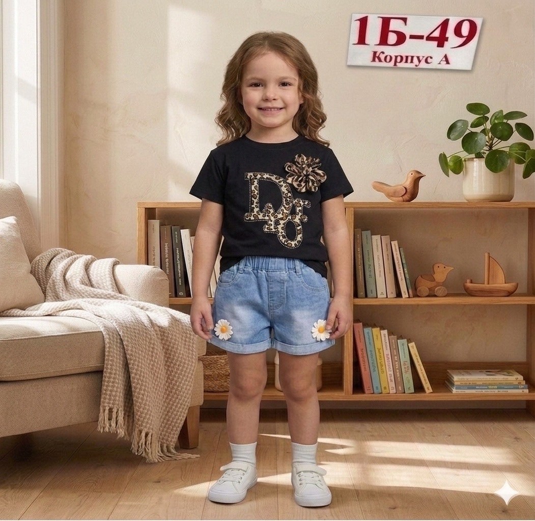 футболки для девочек,ребенок,одежда для девочек,,шорты для девочек