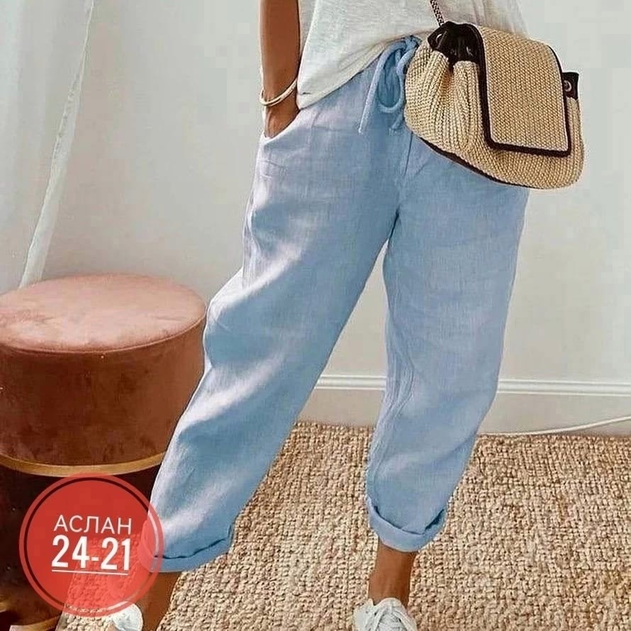 женские повседневные брюки из хлопка,женские брюки,повседневные брюки,брюки женские широкие,женские повседневные брюки