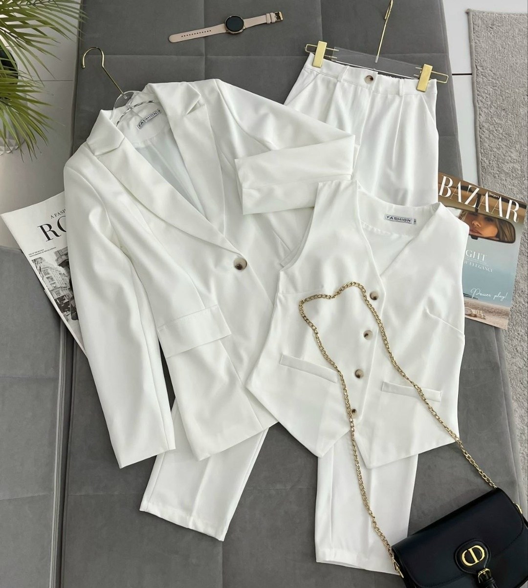 белый брючный костюм,белый костюм,брючный костюм,женский костюм,женский брючный костюм