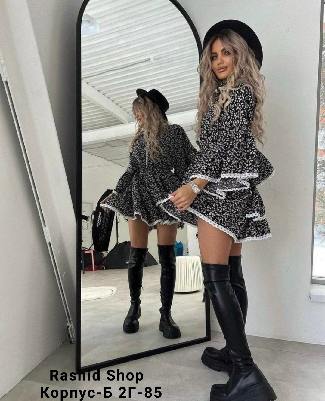 платье вау,платье с широкими рукавами,платье женская,платье,модное платье