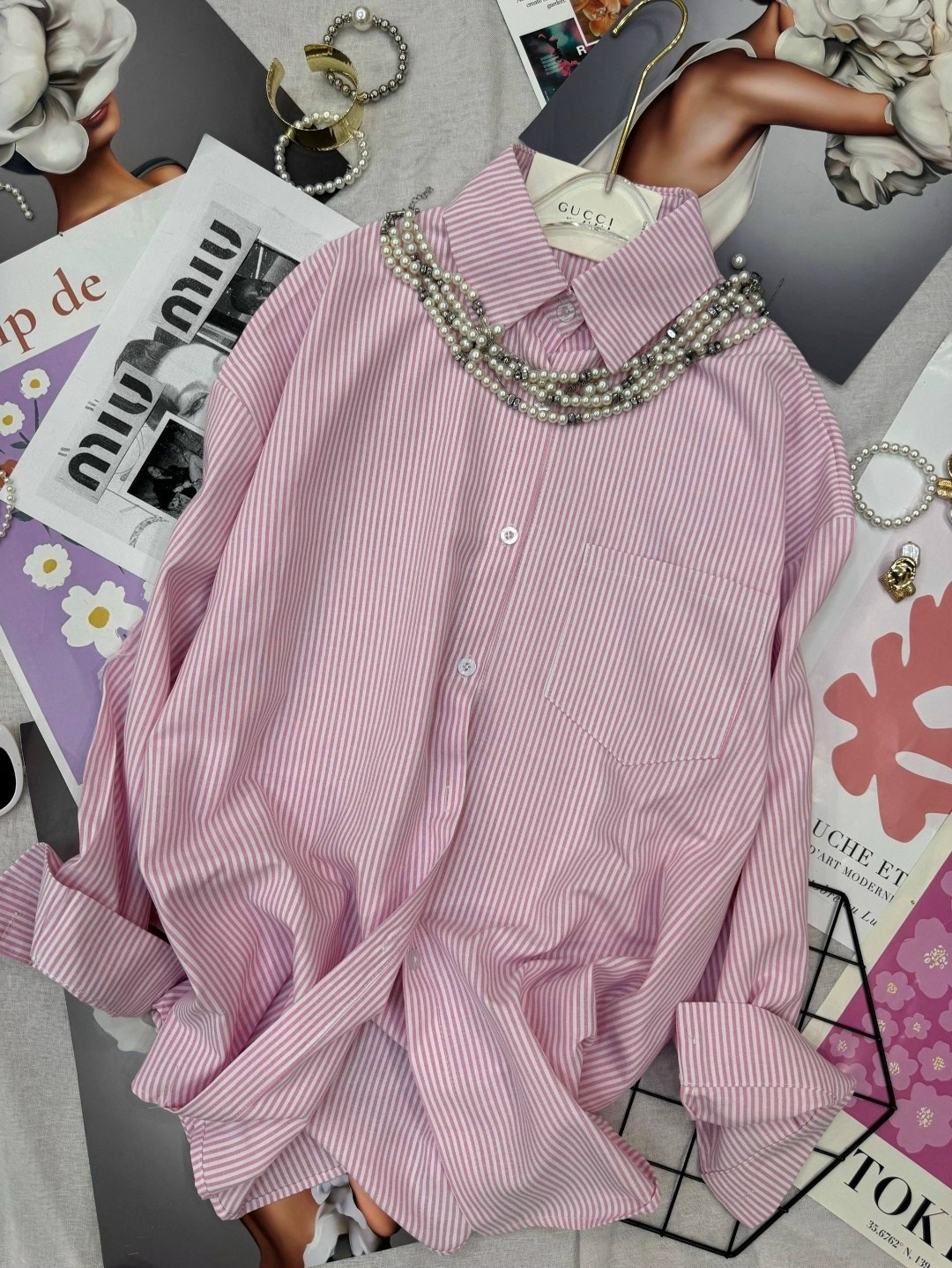 рубашка женская в полоску,женская рубашка,рубашка оверсайз в полоску удлиненная leya,рубашка в полоску,блузка серая