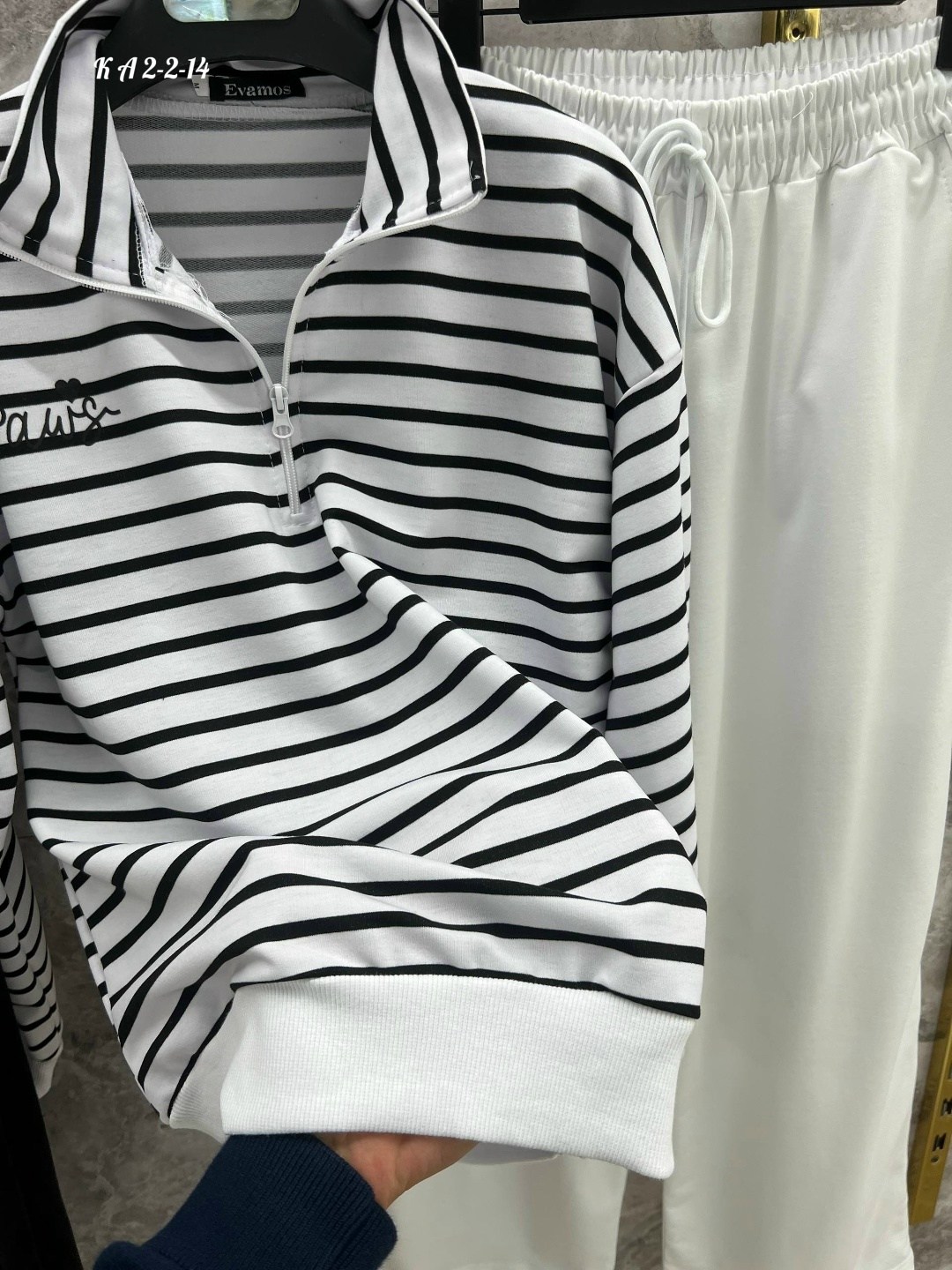 костюм повседневный,женские костюмы,костюм стильный,трикотажный костюм,костюм женский кофта и штаны one size 42-48 арт. 1535250