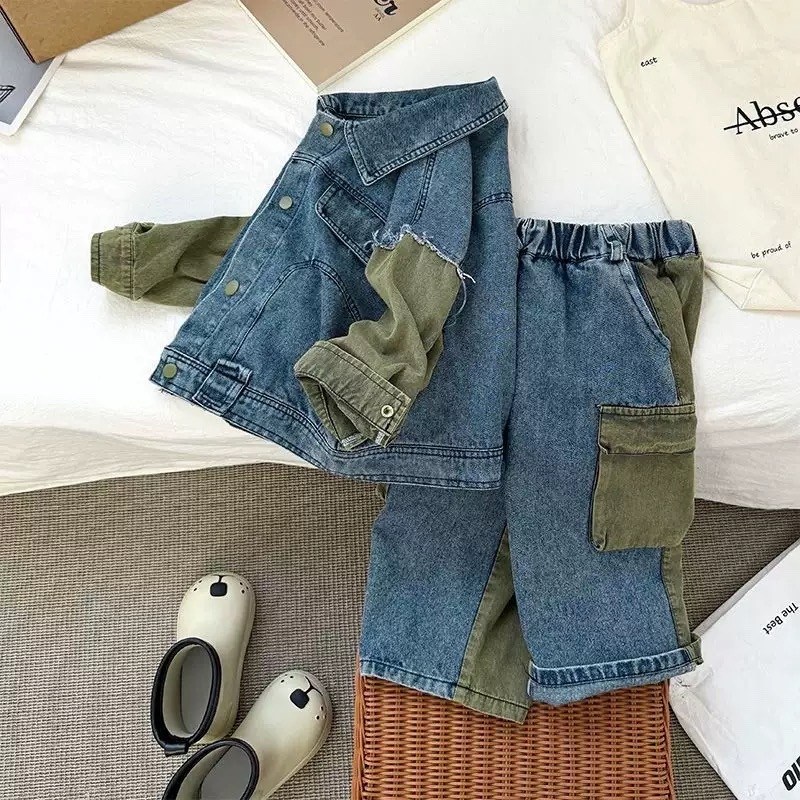 куртка джинсовая,джинсовый костюм детский,джинсовый костюм для мальчика,джинсовые костюмы,стильный джинсовый костюм