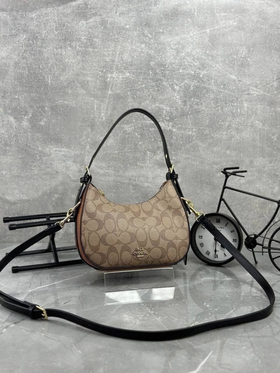 сумка coach на плечо,сумка coach коач через плечо кросс боди,сумка coach,сумка через плечо coach,сумка женская хобо coach signature jacquard