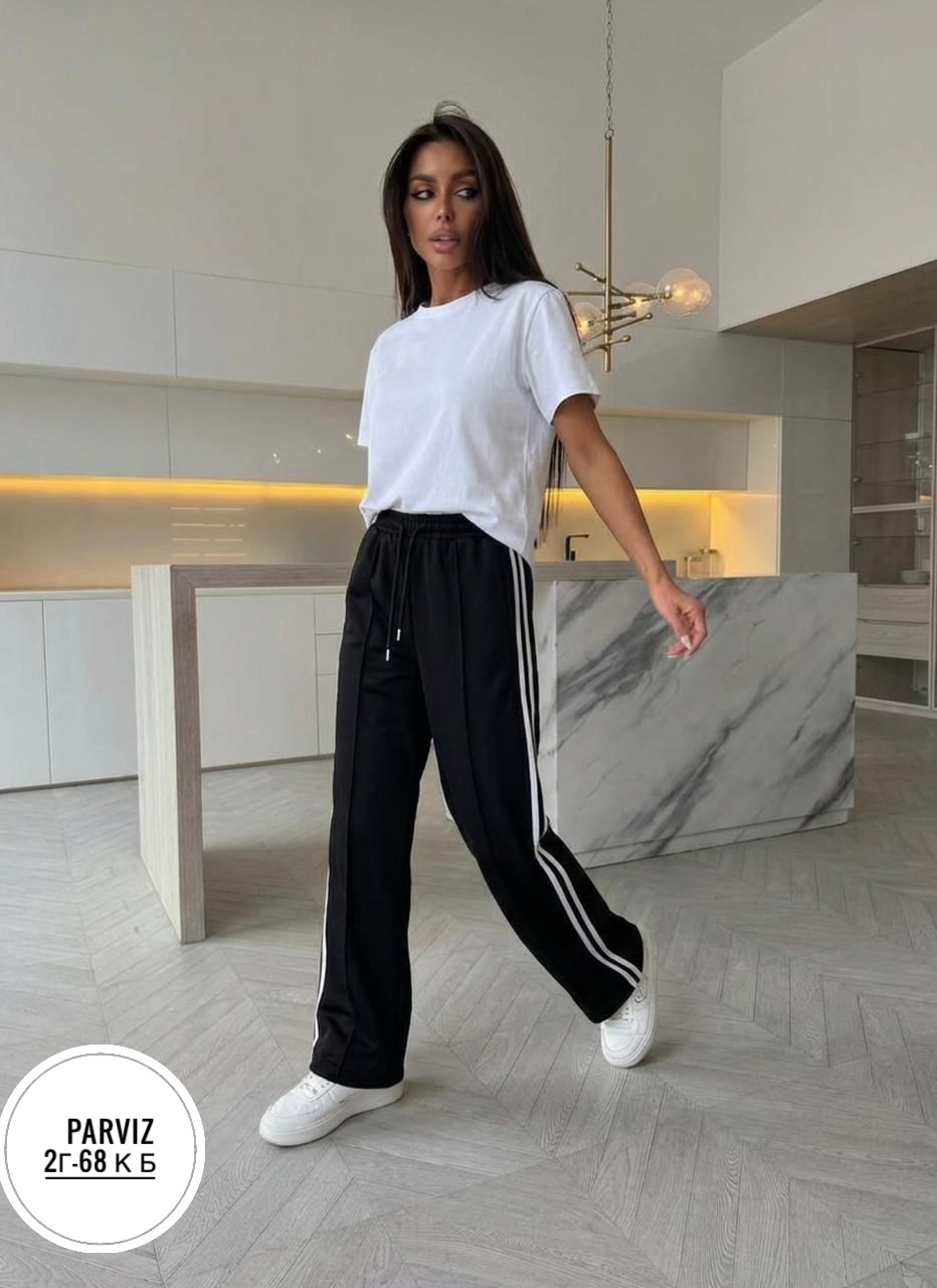 спортивные женские штаны с лампасами,спортивные брюки,прямые брюки,спортивные штаны с лампасами,штаны с лампасами женские