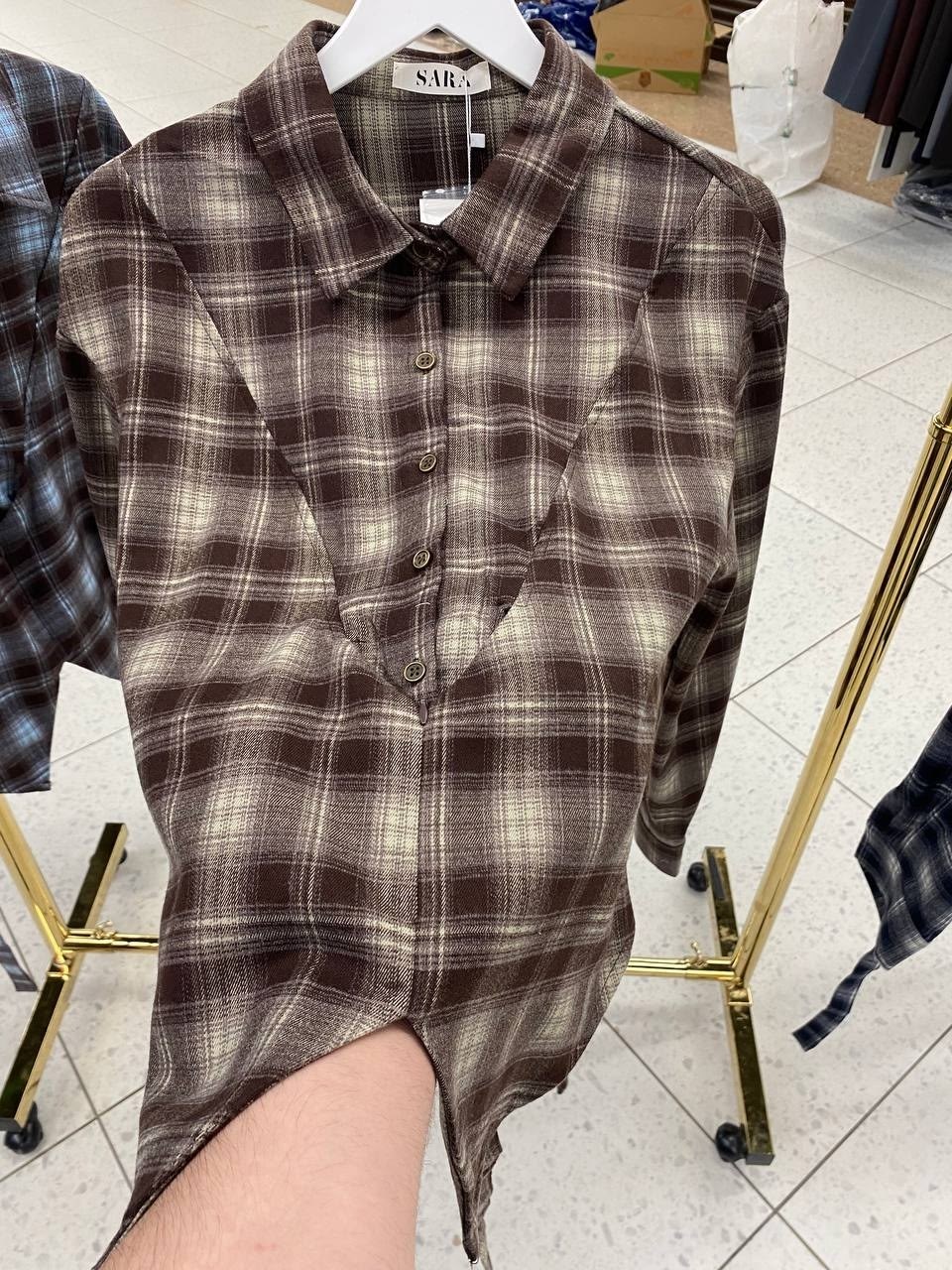 рубашка оверсайз стильная,рубашка модная,рубашка оверсайз в клетку dinalux,рубашка в клетку оверсайз удлиненная