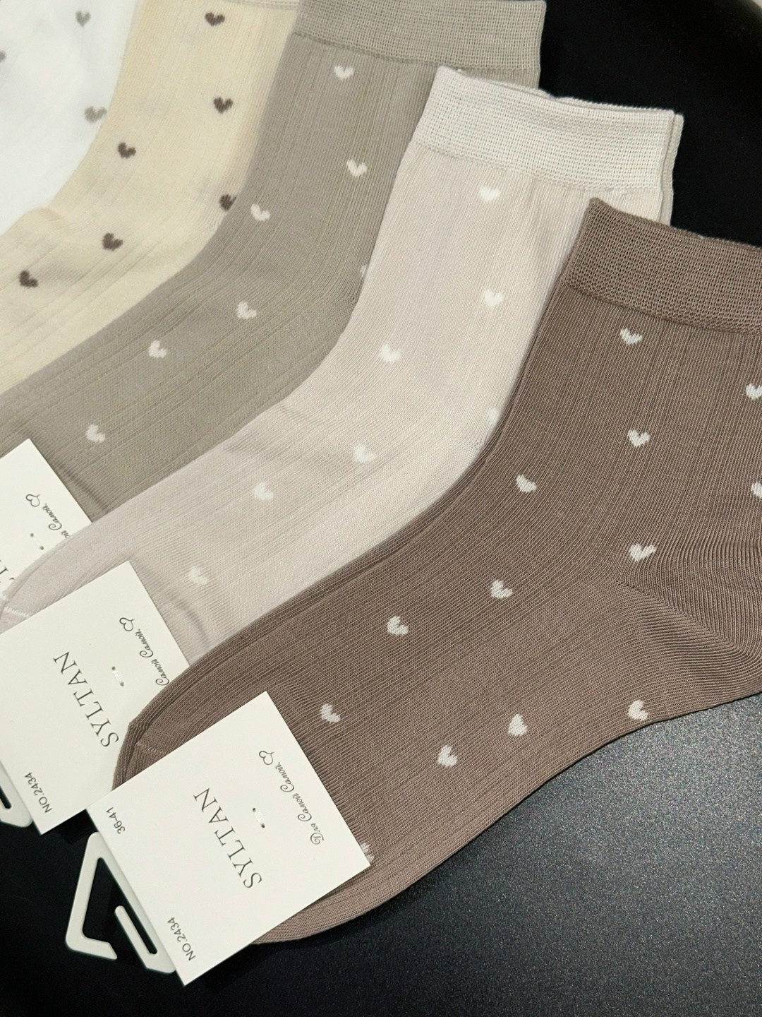 носки средние спортивные в горошек набор 5 пар syltan,женские носки,носки женские набор,носки комплект,комплект носки женские