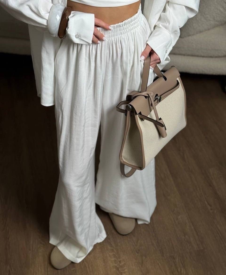 брючный костюм,брюки палаццо,широкие брюки,костюм брючный женский