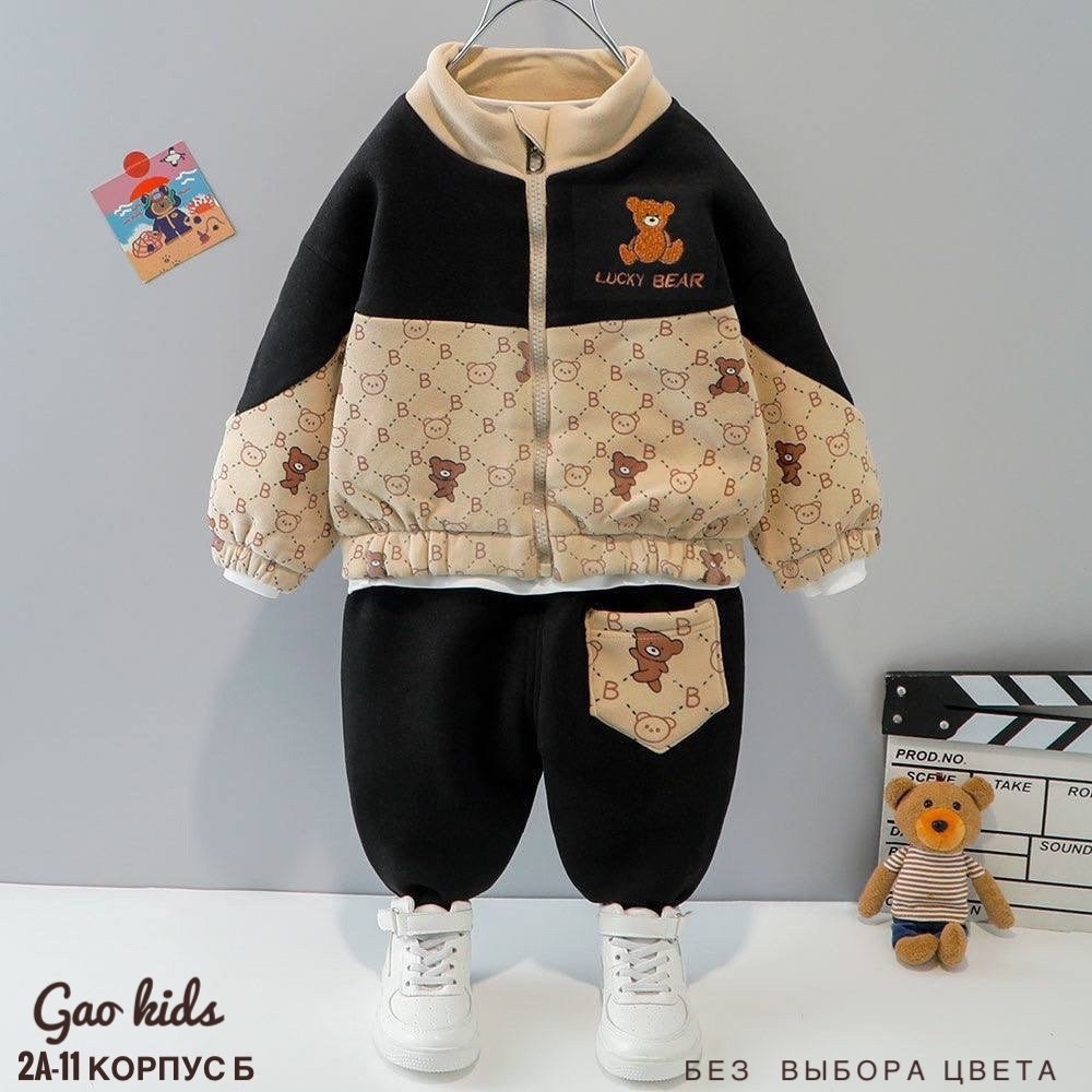 cпортивный костюм для малыша,утепленный детский костюм,комплект одежды для мальчика,комплект одежды,теплый костюм для мальчика