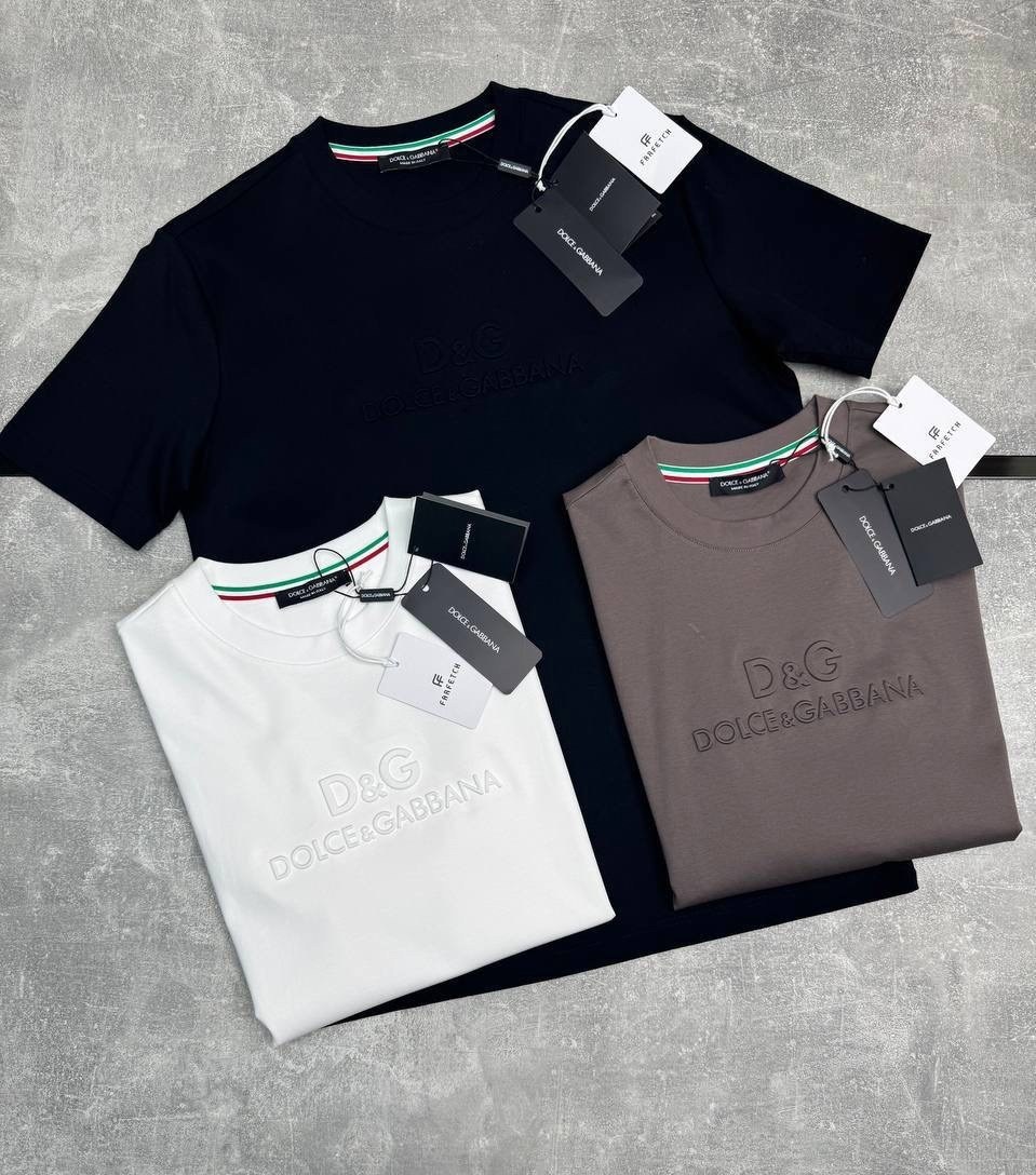 футболка dolce gabbana,мужская белая футболка,мужская футболка,футболки брендовые,футболки для мужчин