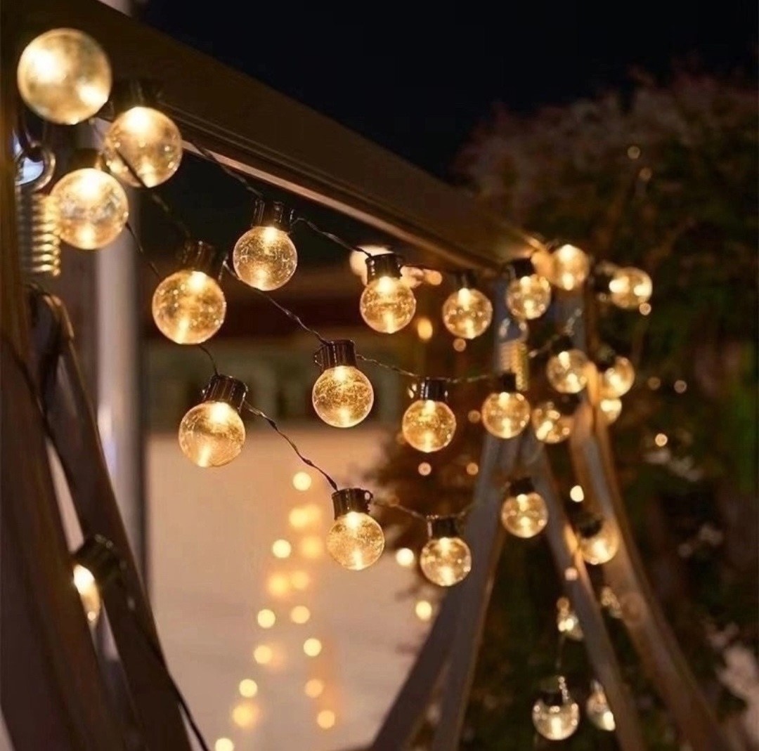 лампочки гирлянда,гирлянда с круглыми лампочками,светодиодная гирлянда,гирлянда уличная,электрогирлянда уличная