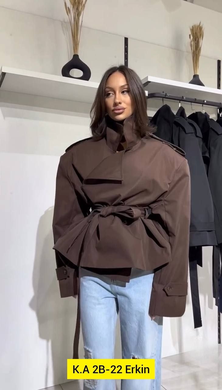 тренч с поясом,короткий тренч,тренч укороченный,тренч женский,тренч