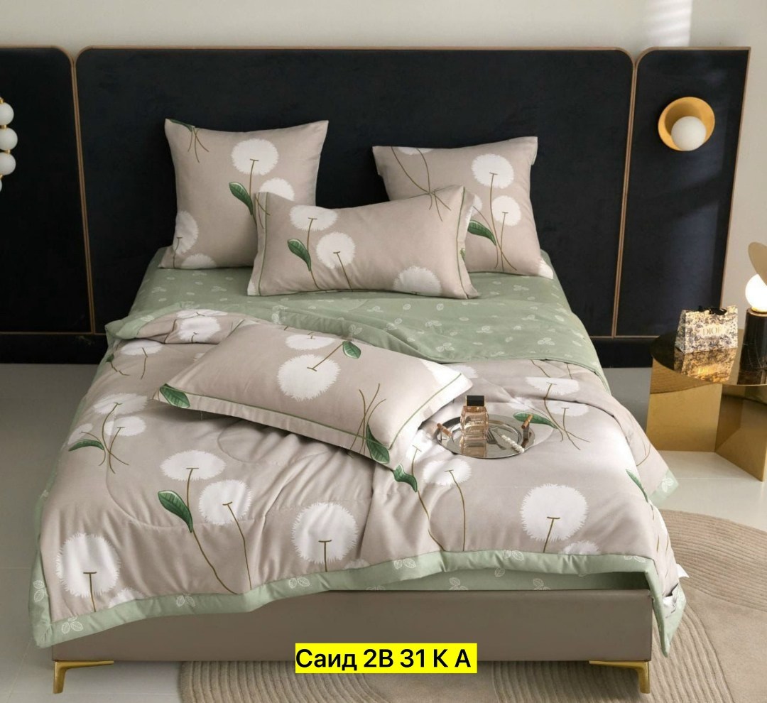 комплект постельного белья mency,постельное белье комплект,комплект постельного белье евро,постельное белье,комплект постельное белья с готовом одеялом mency