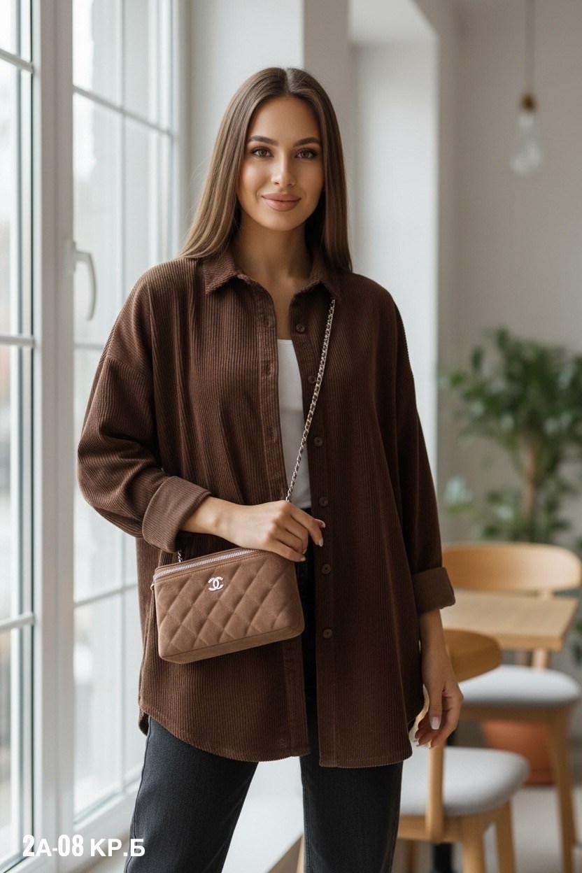 вельветовая рубашка женская,рубашка коричневая,вельветовая удлиненная рубашка,вельветовая рубашка,женская рубашка