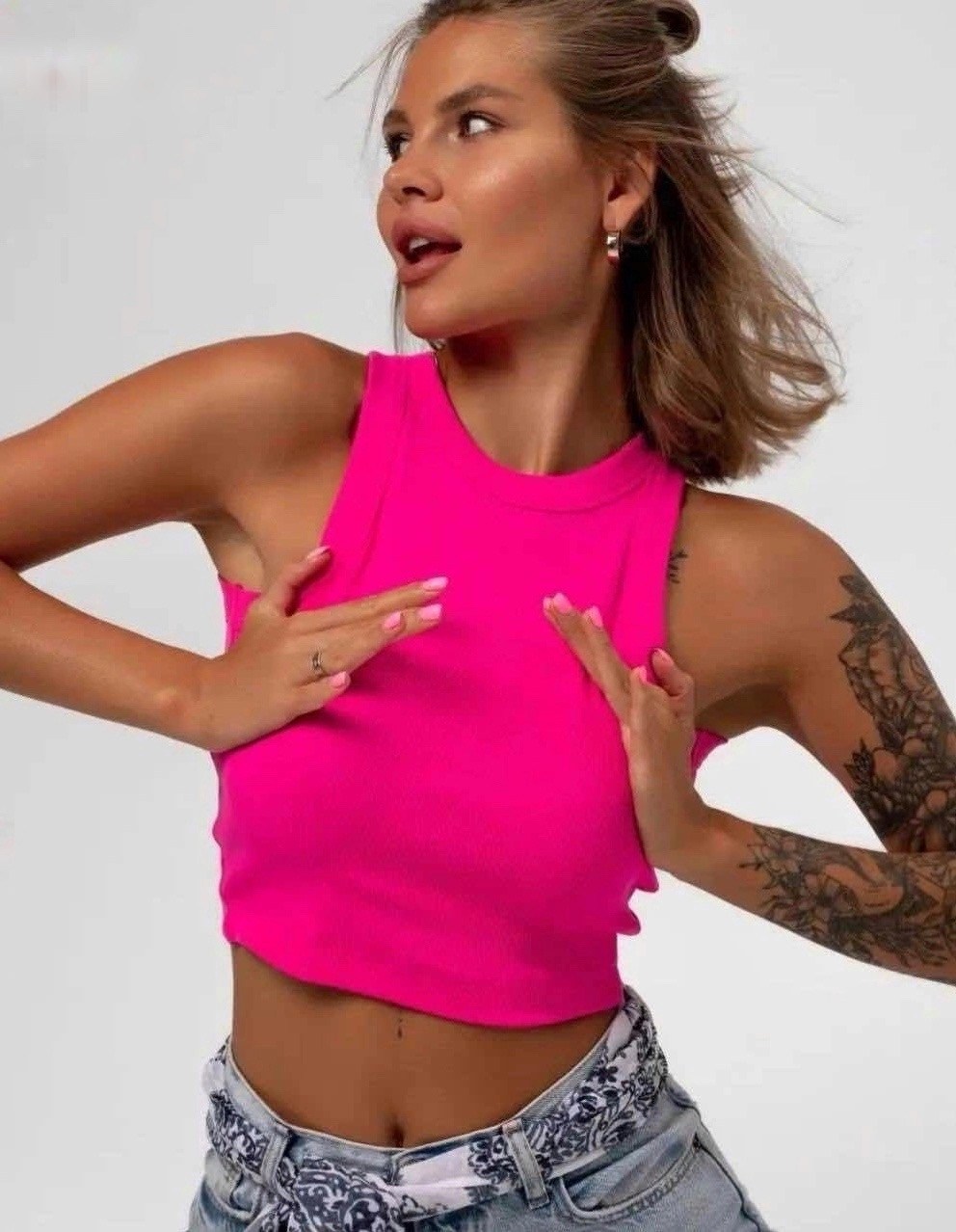 женские топы,женская майка,топ желтый,женская майка топ,топик