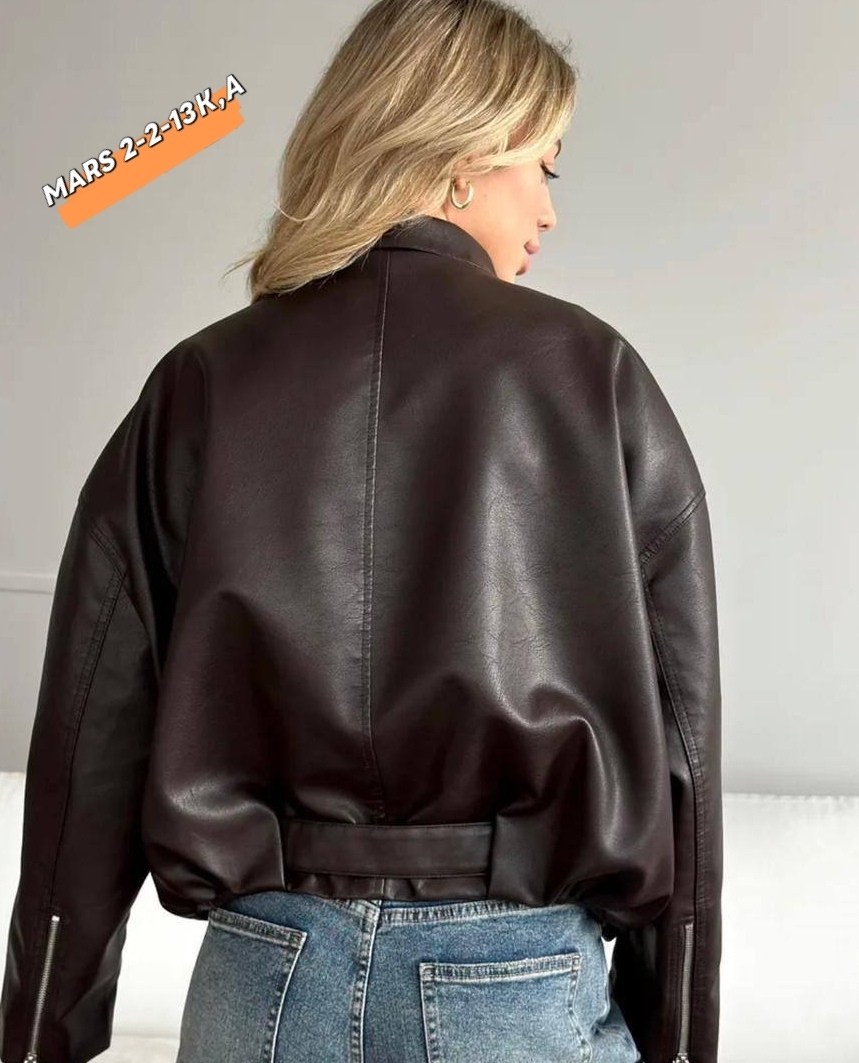 куртка стильная,женская кожаная куртка,кожаная куртка,куртка оверсайз,женская куртка бомбер