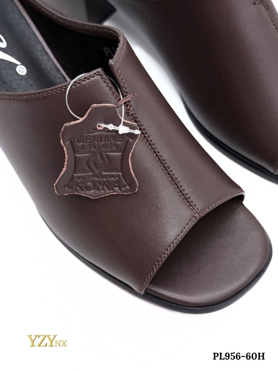 ,женская ,сабо женские из натуральной кожи,сабо женские натуральная кожа,шлепки на каблуке