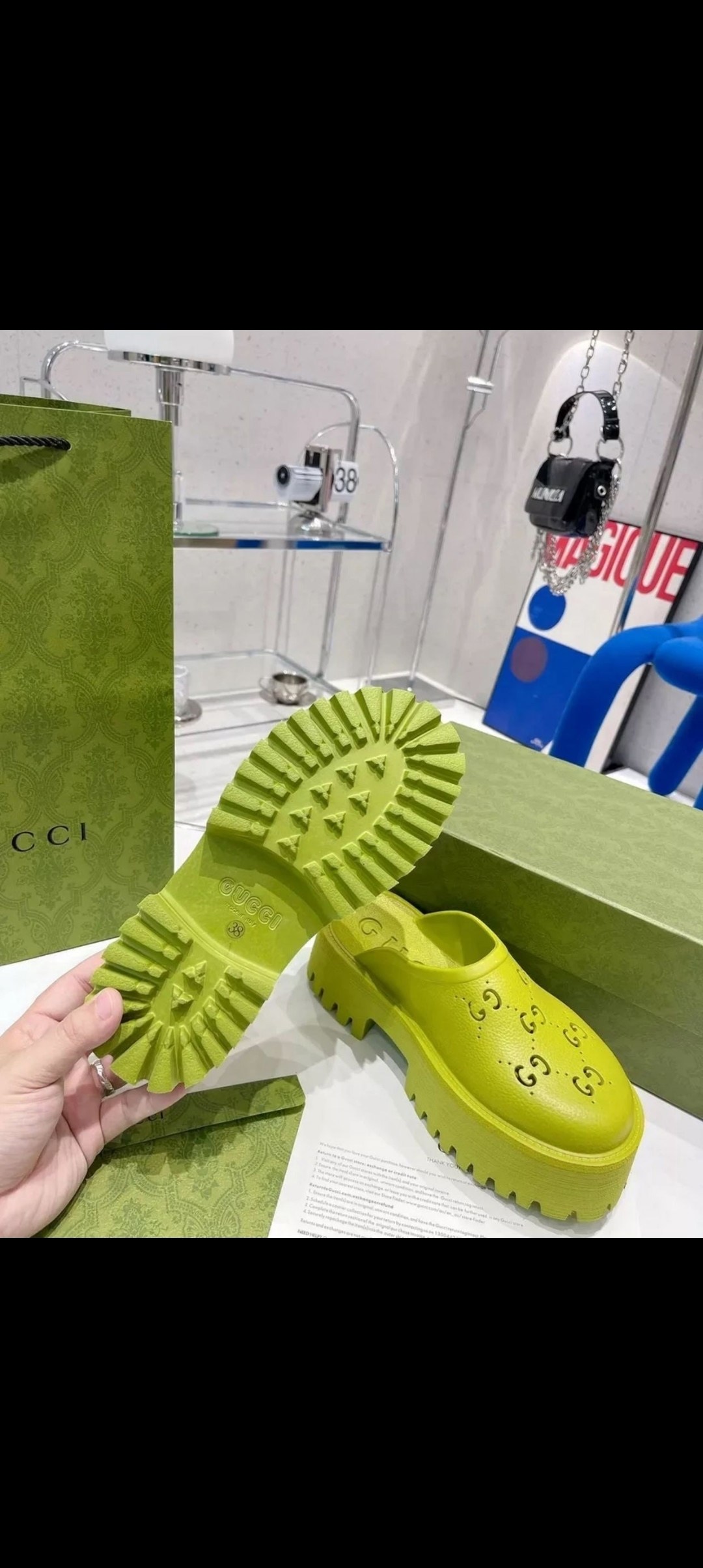 гуччи резиновые сабо,,сабо гуччи на платформе,сабо гуччи,гуччи шлепанцы женские 2026