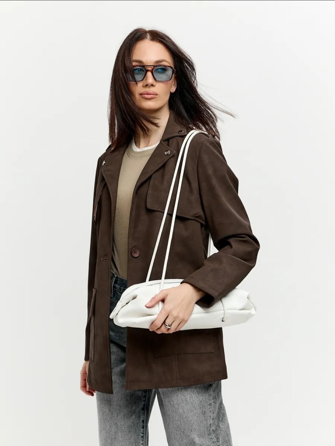 классическая коричневая замшевая женская куртка с поясом,замшевая куртка,замшевый тренч,куртка замшевая женская,куртка замшевая жакет премиум x'zotic