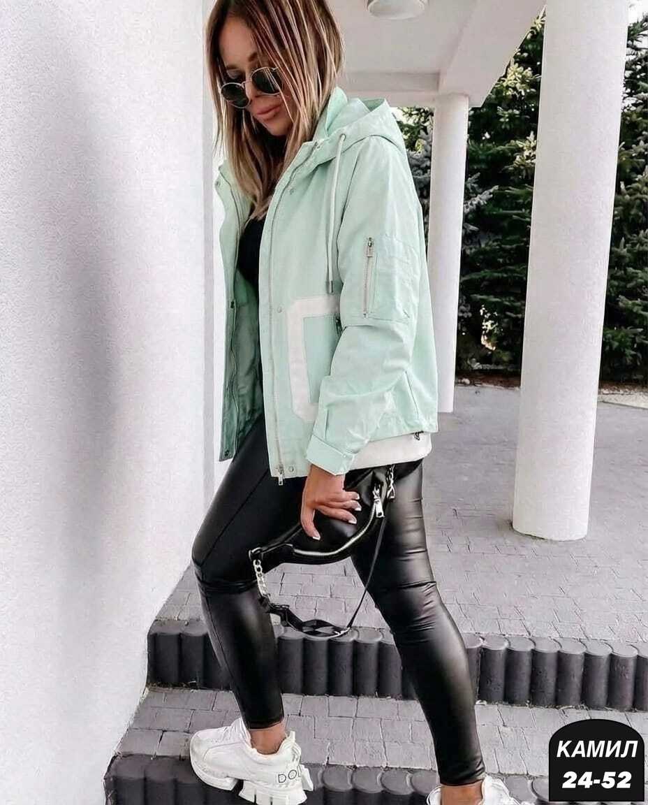 куртка женская,куртка женская весенняя с капюшоном короткая парка мята jozzy,куртка женская весенняя,куртка женская демисезонная,стильная куртка