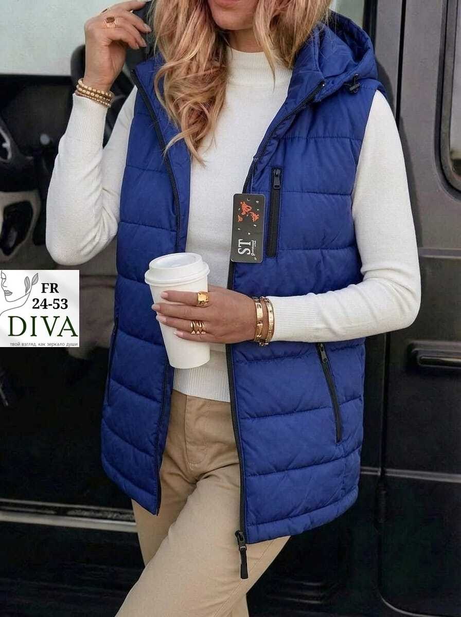 жилетка женская,жилет женский,жилет утепленный женский,жилет удлиненный,женская жилетка больших размеров