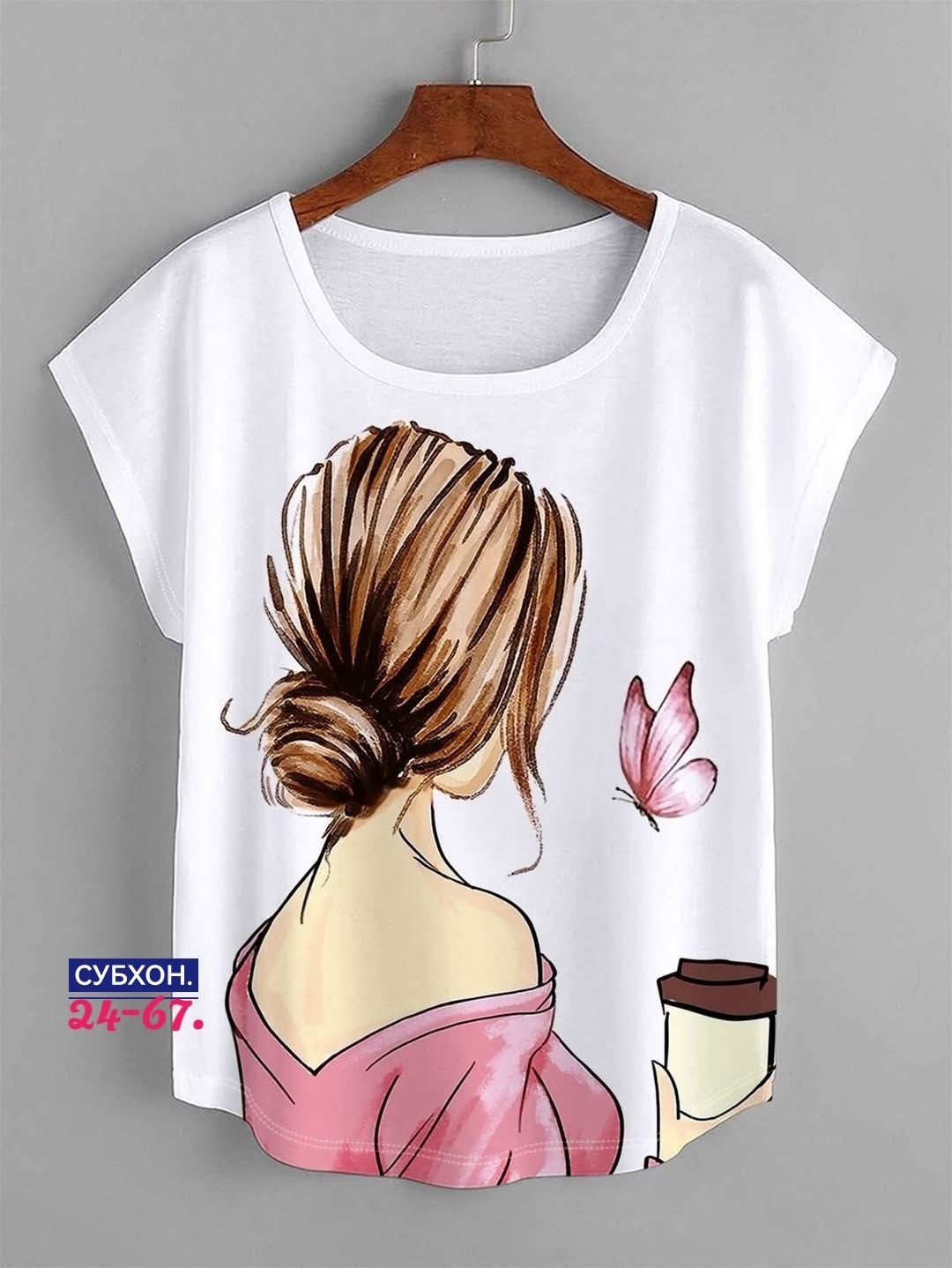 футболка с цветочным принтом,принт футболки,женские футболки с принтом,дизайн футболки,футболка женская