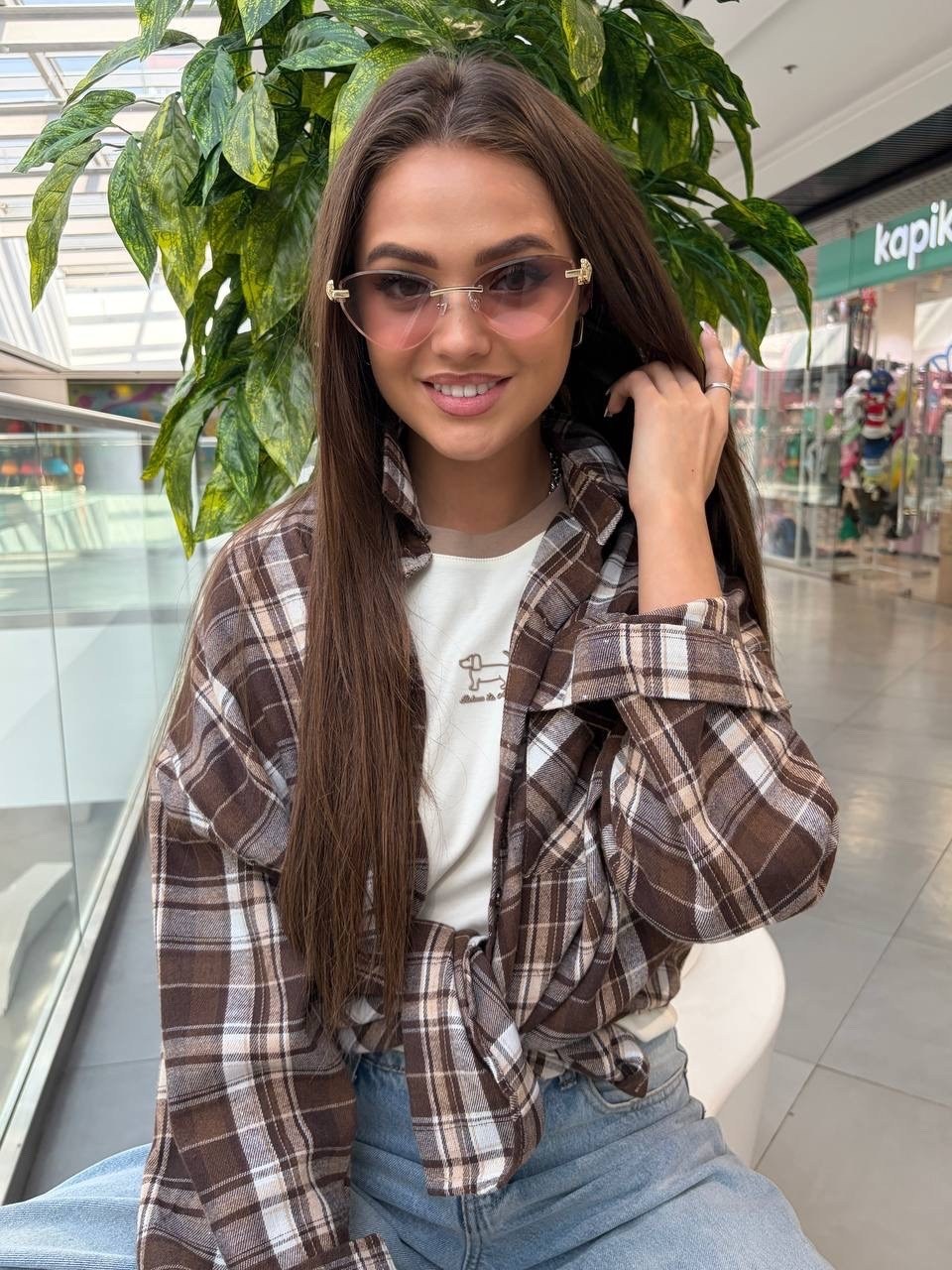 рубашка в клетку оверсайз на кнопках,рубашка в клетку оверсайз на кнопках golubkova,рубашка женская в клетку оверсайз,рубашка женская в клетку,рубашка оверсайз клетка