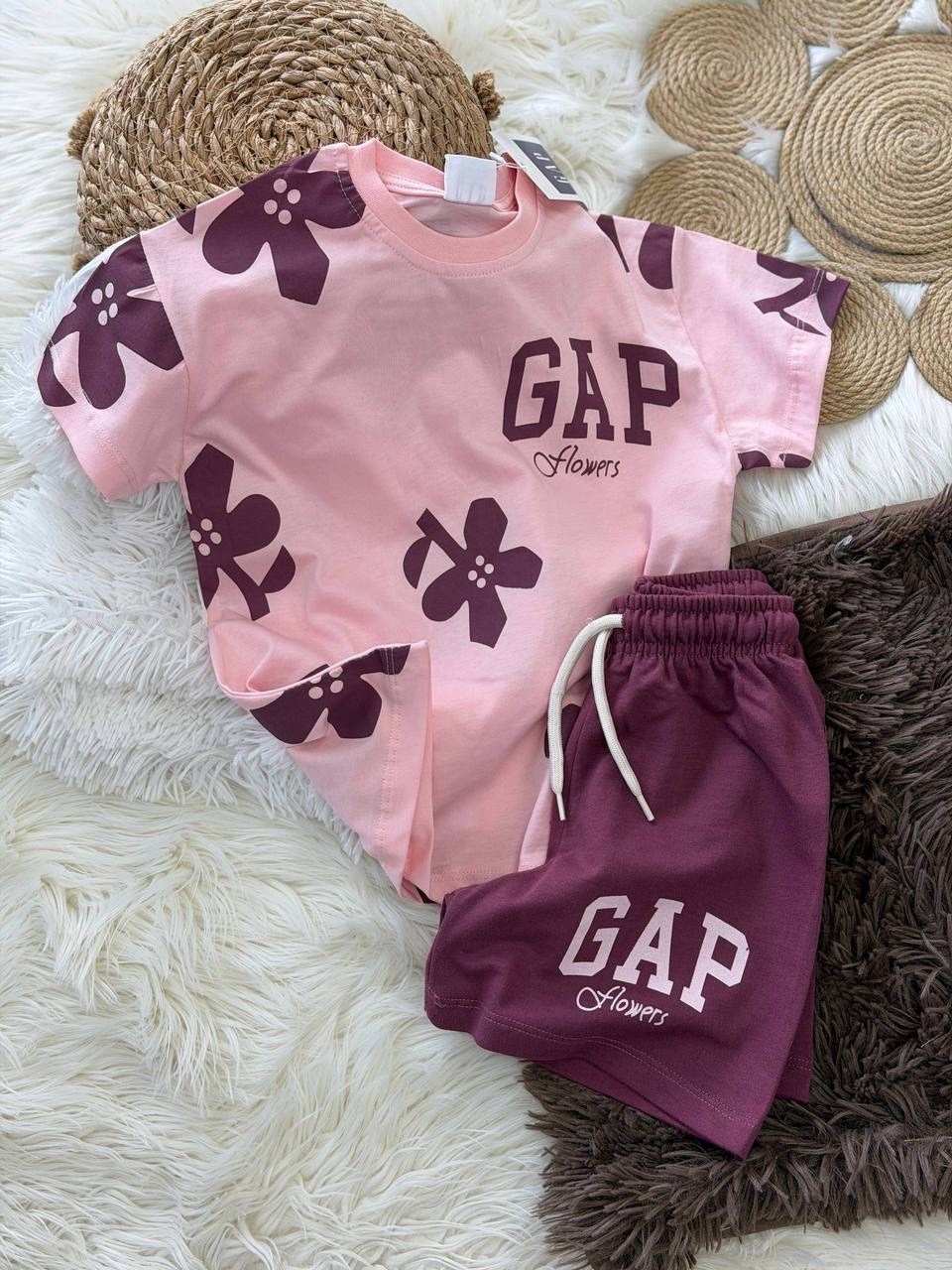 комплект одежды gap,одежда для девочек,,комплект одежды,летний костюм для девочек