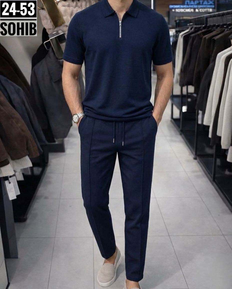 мужские спортивные костюмы,костюм брючный с поло футболкой martin wear 420739162,костюм мужской двойка,костюм летний мужской,трикотажный костюм мужской