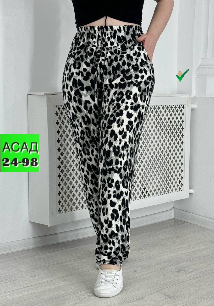 леопардовые штаны,штаны женские,женские брюки,брюки трикотажные,брюки штаны