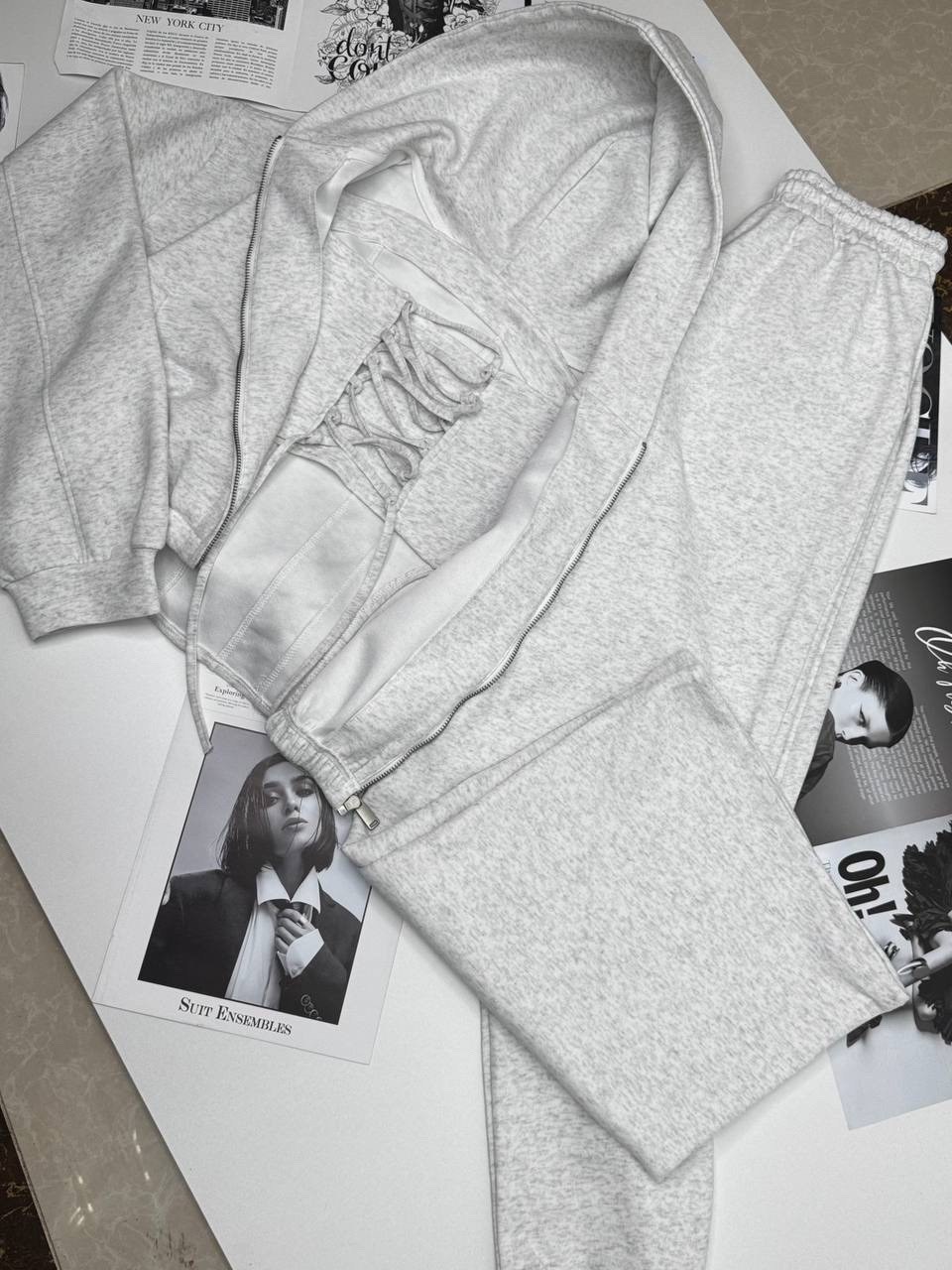 костюм спортивный с начесом eva coosh,трикотажные костюмы,спортивный костюм женский,женский костюм,спортивный костюм