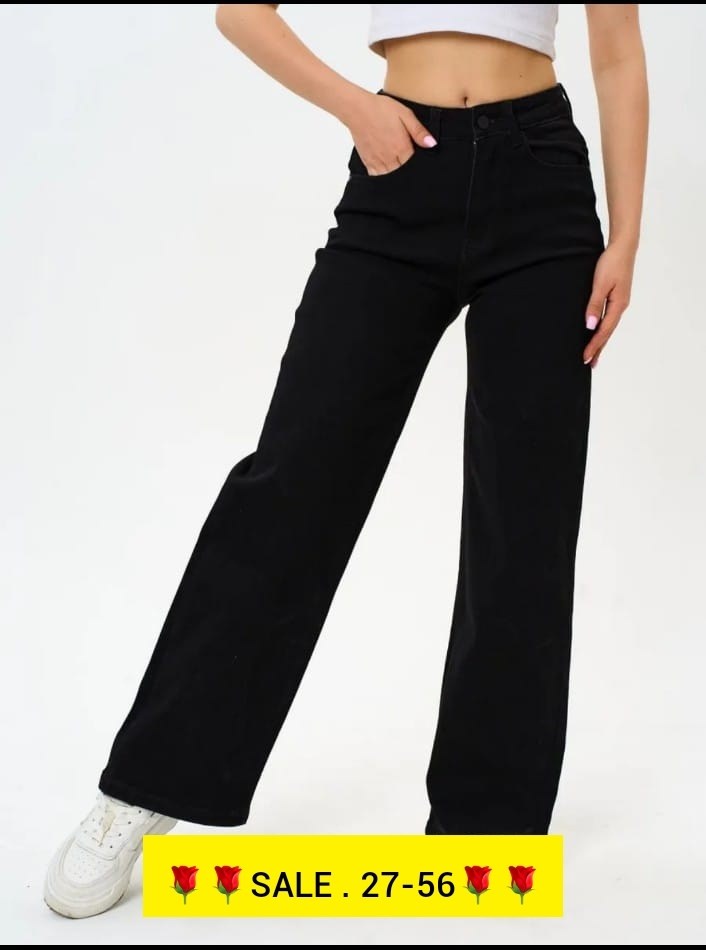 джинсы черные широкие,джинсы женские,джинсы широкие,джинсы клёш с высокой посадкой широкие прямые,джинсы палаццо