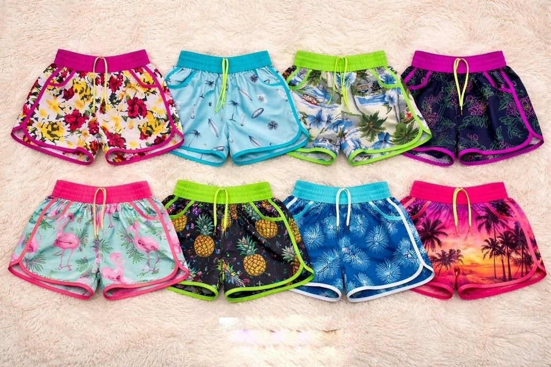 пляжные шорты,пляжные шорты женские,летние пляжные шорты,шорты для девочек,шорты для детей