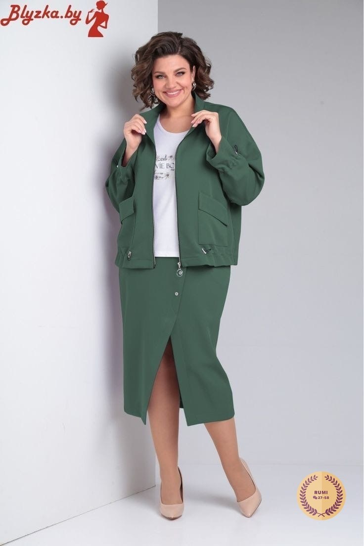 юбочный костюм tensi 369 лаванда,комплект тэнси 369 лаванда,белорусский трикотаж,женский костюм, из белоруссии