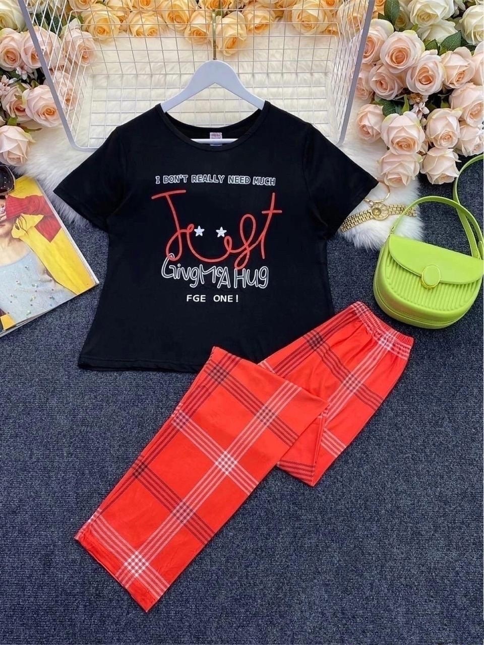 домашняя одежда пижама,женская пижама,комплект пижама,пижама женская со штанами в клетку,одежда для дома