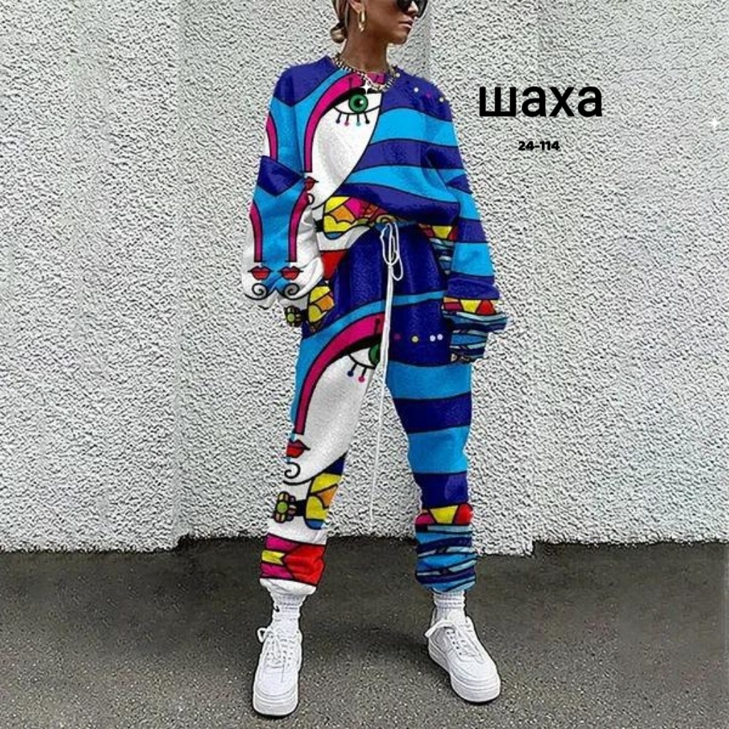 женские спортивные костюмы,спортивный костюм с принтом,костюм спортивный,женский спортивный костюм из двух предметов,модные спортивные костюмы