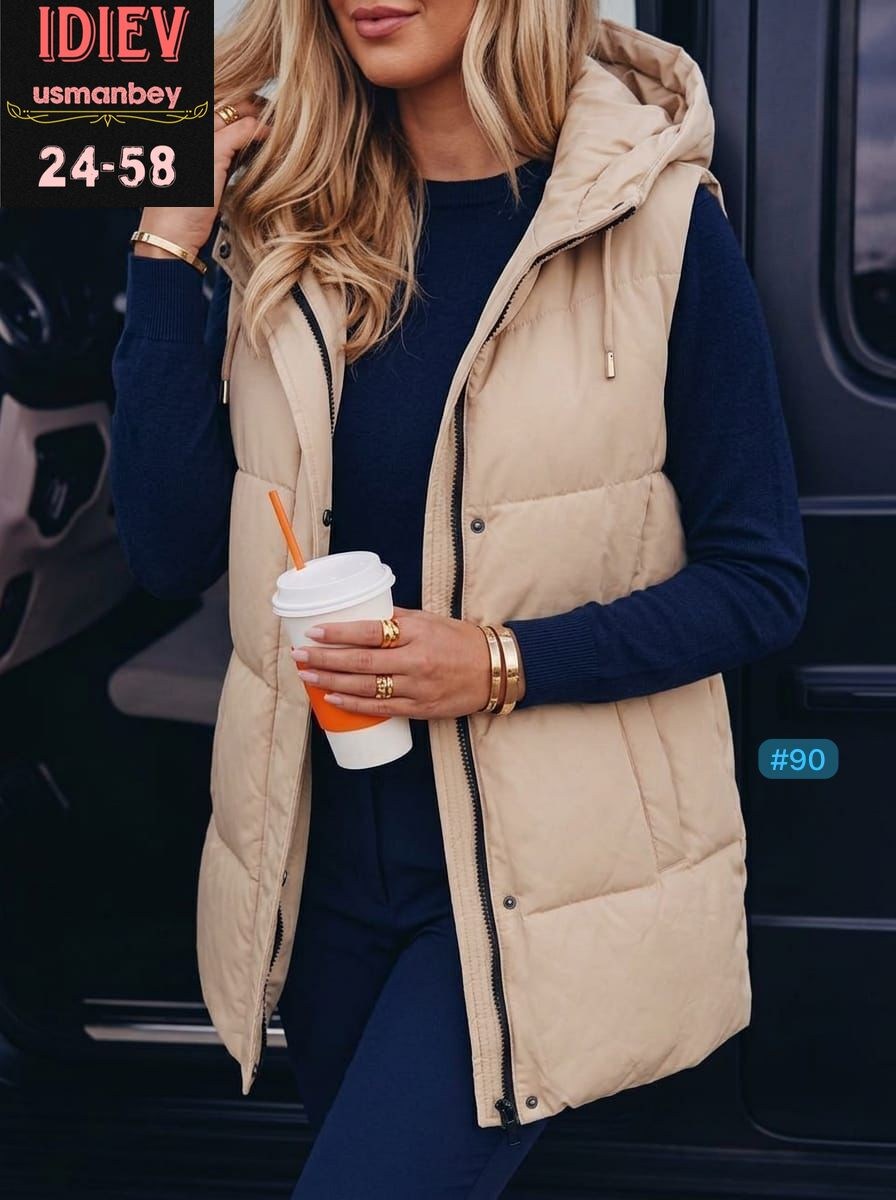 женская жилетка,жилетки женские утепленные модные,жилет женский,жилетка из плащевки женская,жилетка демисезонная женская