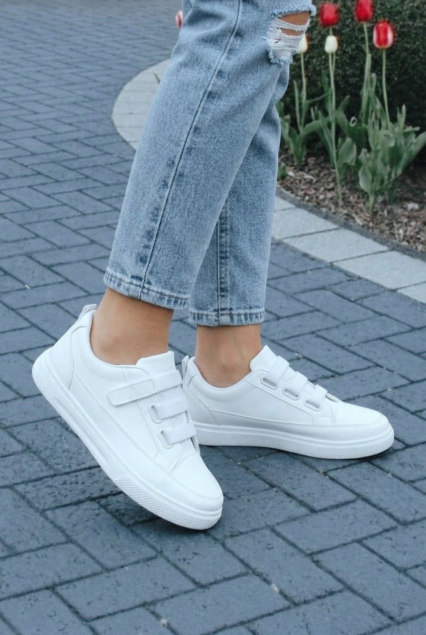 ,кроссовки женские,кроссовки на липучках женские,белые кроссовки,женские белые кроссовки