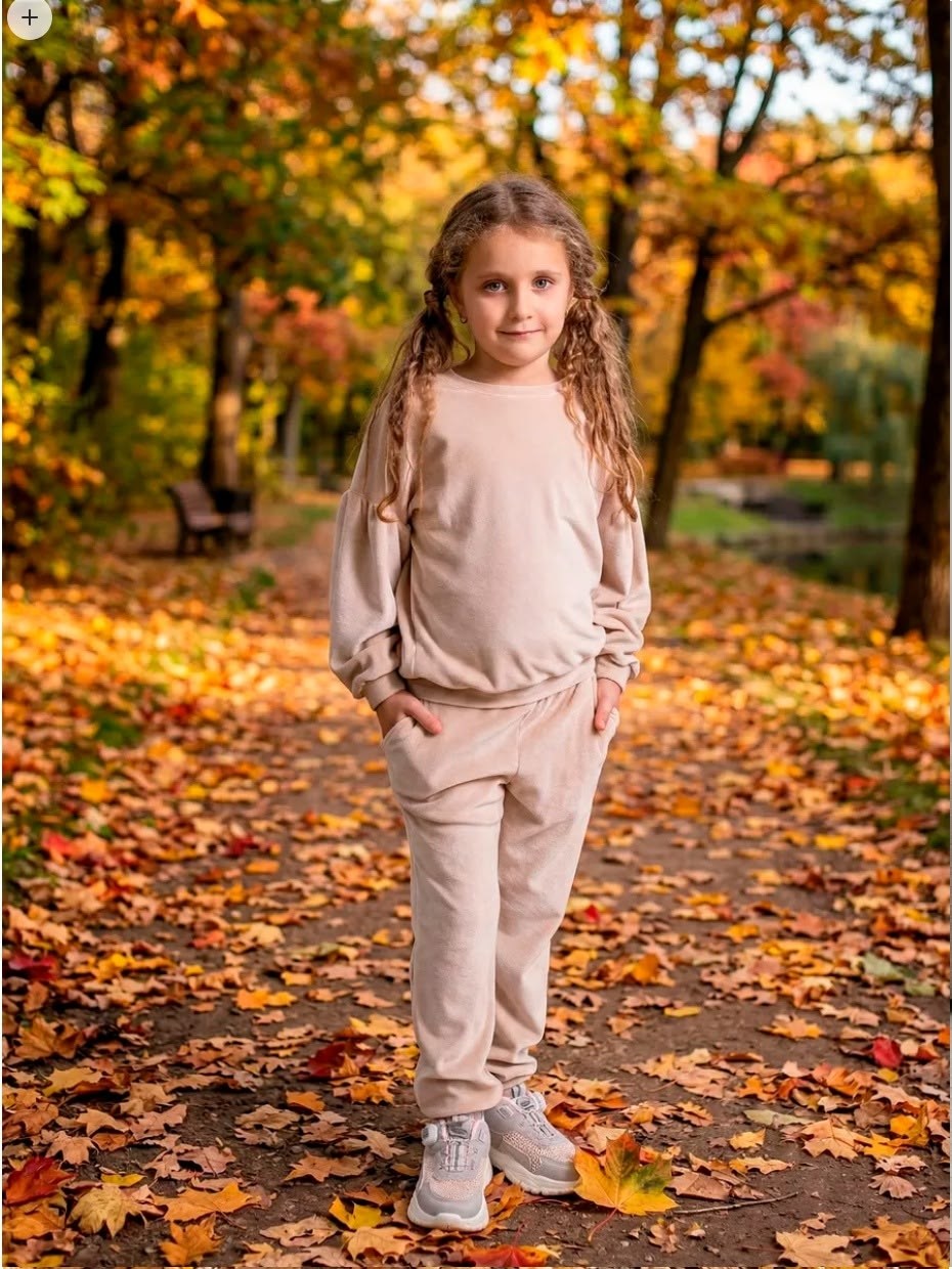 спортивный костюм велюровый для девочки,велюровый костюм,велюровый спортивная костюм,велюровый костюм для девочки,костюм детский (толстовка, брюки) kaftan "basic line" лиловый