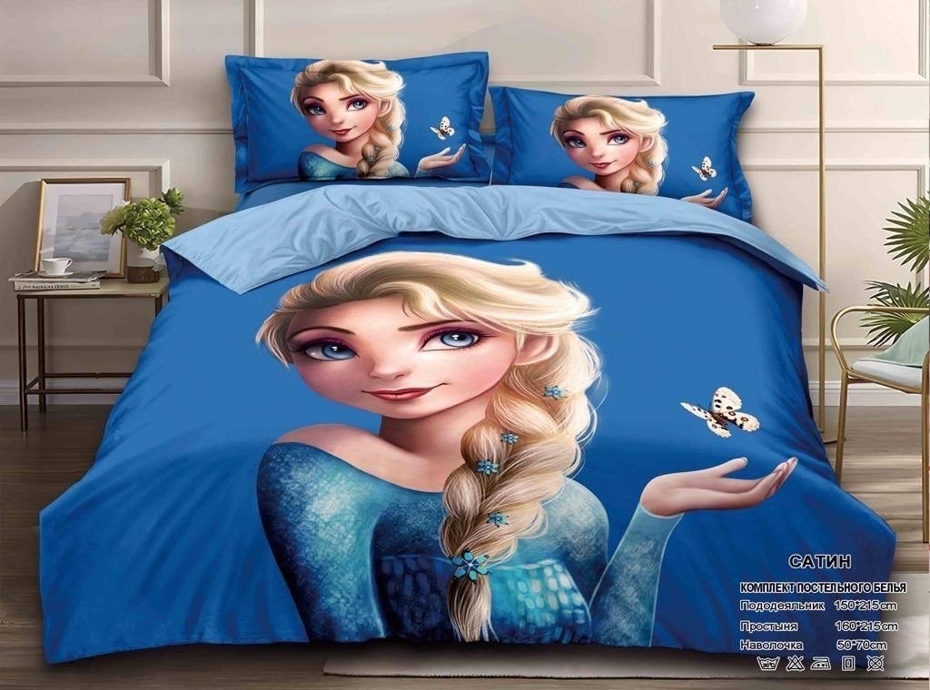 постельное белье эльза холодное сердце 1.5,постельное белье холодное сердце,постельное белье эльза и анна холодное сердце,детское постельное белье 1,постельное белье с анной и эльзой