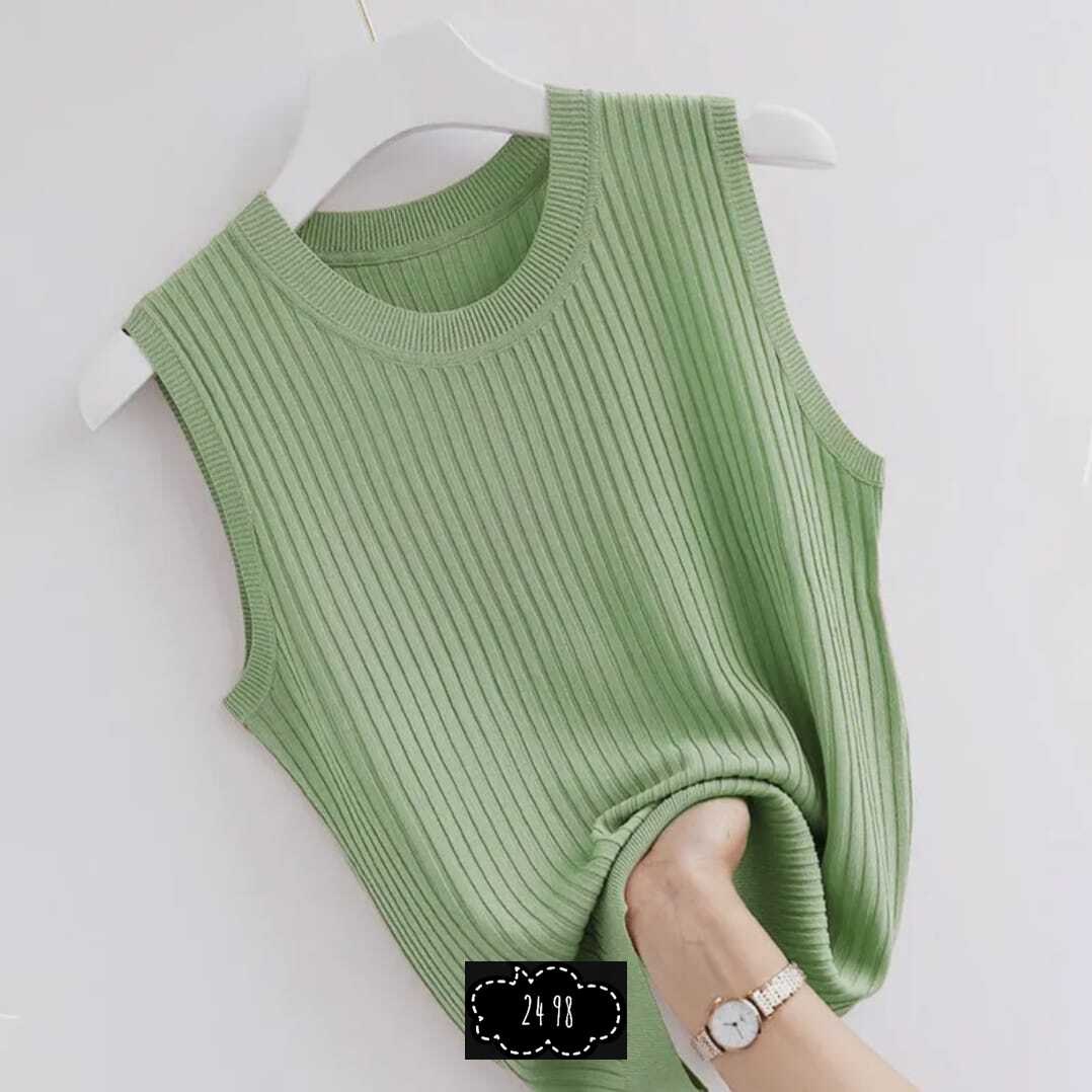 блузка женская без рукава,трикотажный жилет,модные топы без рукавов,женский вязаный жилет,блузка с круглым вырезом