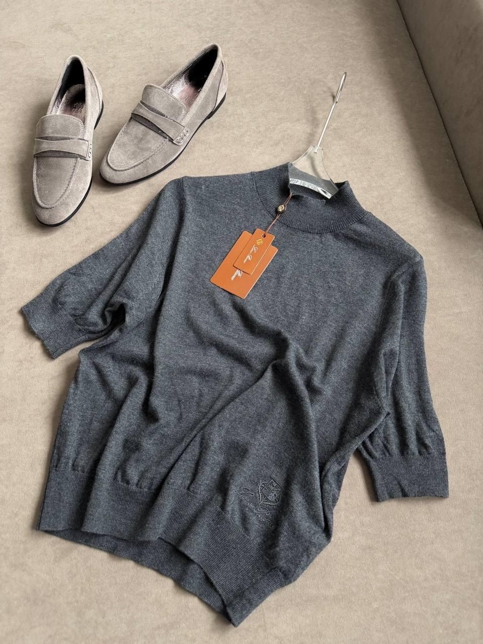 джемпер loro piana,loro piana свитер,джемпер,свитер с воротником,кашемировый свитер мужской