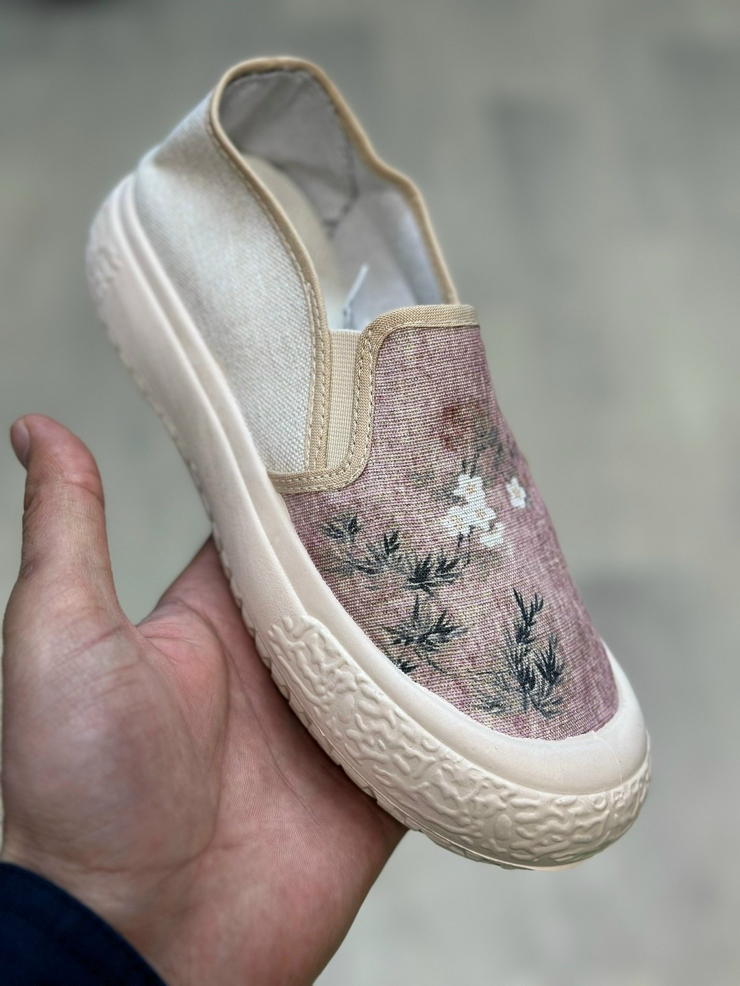 ,слипоны женские,повседневная ,парусиновая , летняя женская