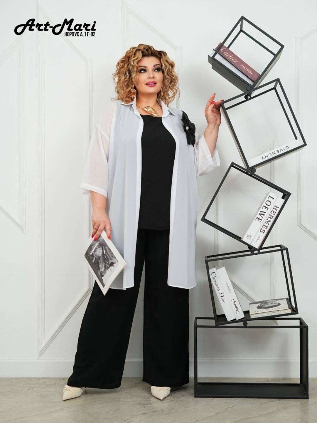 брючный костюм больших размеров,стильные костюмы,женские костюмы больших размеров,шифоновая накидка,брючные костюмы для женщин