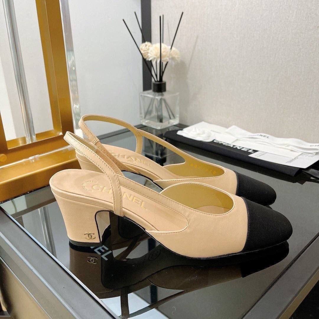 туфли chanel,босоножки chanel,босоножки шанель,шанель туфли,туфли шанель слингбэки
