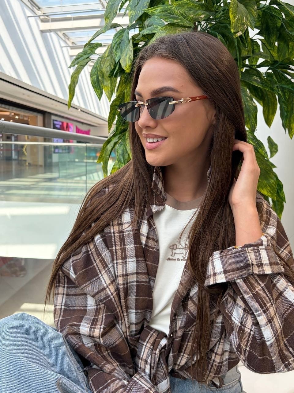 рубашка в клетку оверсайз на кнопках,рубашка в клетку оверсайз удлиненная,рубашка в клетку женская оверсайз,рубашка оверсайз в клетку хлопок pahomova oksana,рубашка женская в клетку