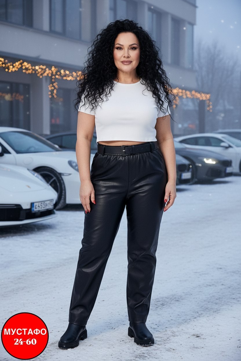 брюки из экокожи женские,брюки из экокожи,прямые брюки из экокожи,кожаные брюки женские,модные брюки