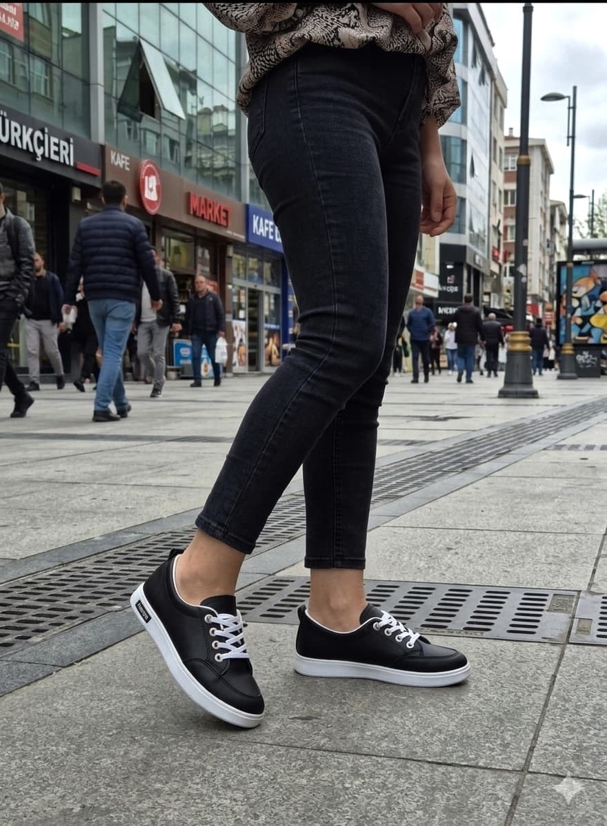 ,черные кеды женские,кеды черные,spor ayakkabi,кроссовки кеды