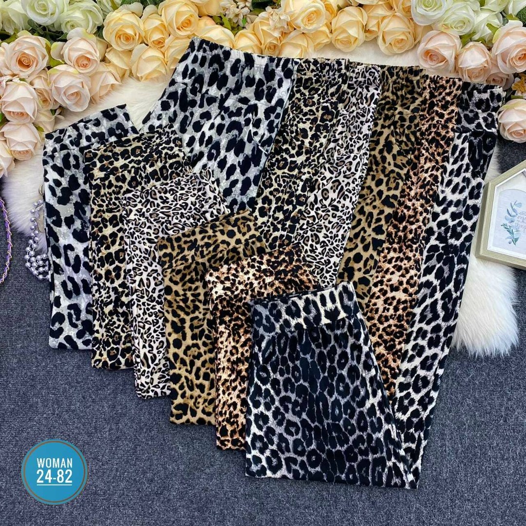 штаны женские,леопардовые штаны,женские брюки,брюки штаны,брюки трикотажные